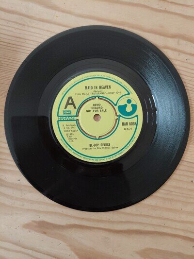 Nelson Maid In Heaven 7 Vinyl Demo Art Rock 1975 Emi Records