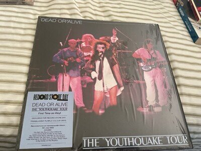 DEAD OR ALIVE THE YOUTHQUAKE TOUR VINYL DOUBLE LP COLOURED VINYL RSD