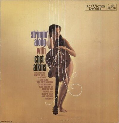 Chet Atkins Stringin' Along With... vinyl LP record CAN