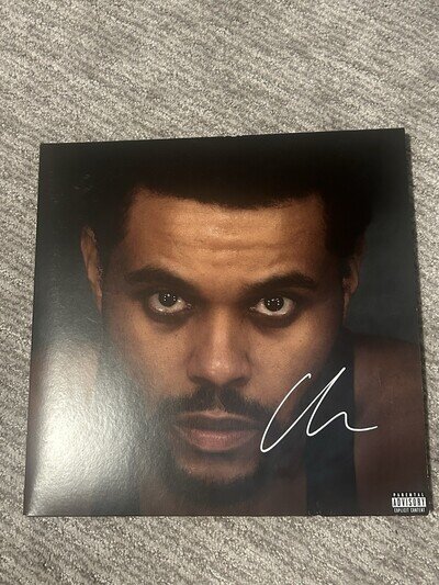 The Weeknd Hurry Up Tomorrow, Signed Vinyl Record