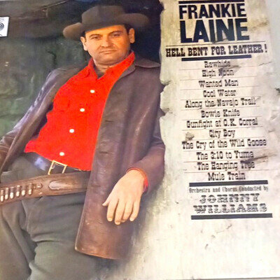 Frankie Laine Hell Bent for Leather CBS 1973 12" Vinyl LP 33 BPG 62082