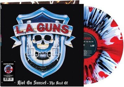 LA Guns - Riot On Sunset: The Best Of [New Vinyl LP] Black, Clear Vinyl, Ltd Ed,