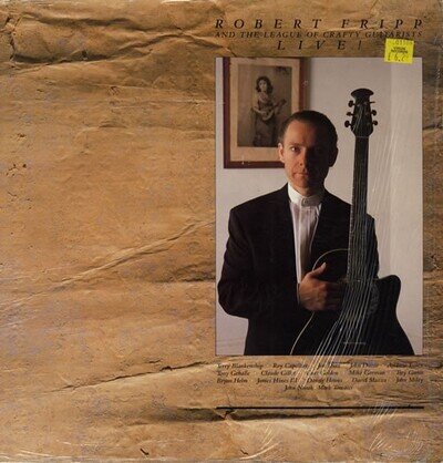 Robert Fripp vinyl LP album record Live! UK EGED43 EDITIONS EG
