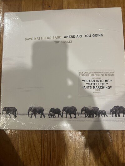 Dave Matthews - Where Are You Going: The Singles 2LP Vinyl Record Album, Sealed