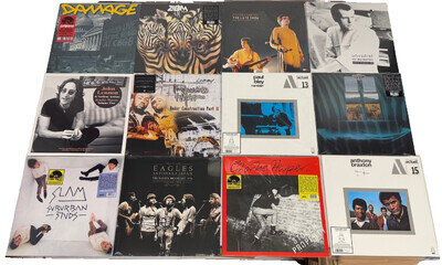 MIXED VINYL JOB LOT X 50 UNITS NEW SEALED WHOLESALE BULK ROCK INDIE