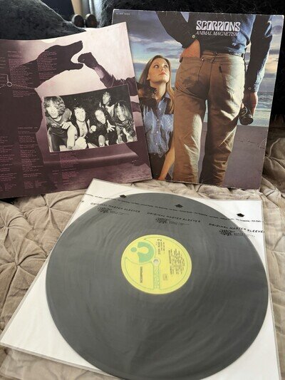 Scorpions Rock Believe Vinyl LP Record Animal Magnetism 1980 German Press