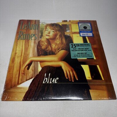LeAnn Rimes-Blue LP SEALED! 25th Anniversary Edition Sea Glass Blue Vinyl