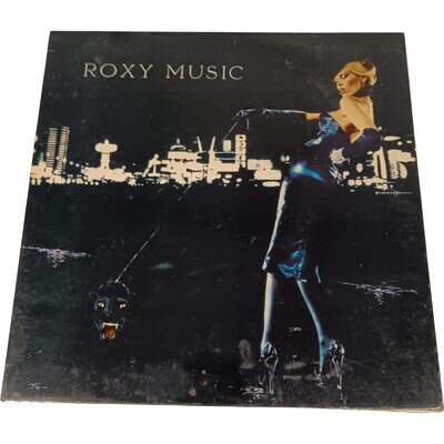 Roxy Music For Your Pleasure Vinyl Record 12 Inch Album 1973 Edition Preloved