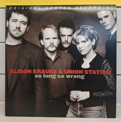 Alison Krauss & Union Station So Long So Wrong 2 x LP Album Vinyl - ***Ex***
