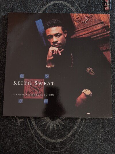 Keith Sweat - I'll Give All My Love To You, LP, (Vinyl) Ex/VG+. S763