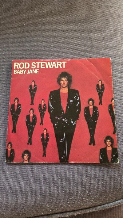 Rod Stewart - Baby Jane - 1983 Vinyl 7" Single - Warner Bros. Records W 9608