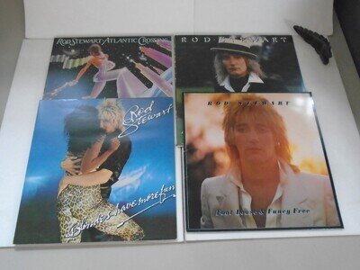 ROD STEWART 4 x vinyl records see listings for full details all ex