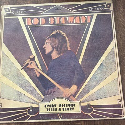 Rod Stewart Every Picture Tells a Story 12" Vinyl LP Classic Edition cond ex