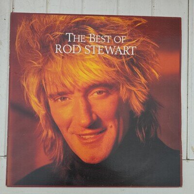 ROD STEWART - THE BEST OF Greatest Hits 1st UK 1989 LP VG-/VG