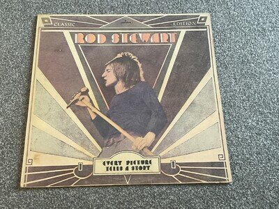 Rod Stewart Every Picture Tells a Story 12" Vinyl LP Classic Edition Mercury VG+
