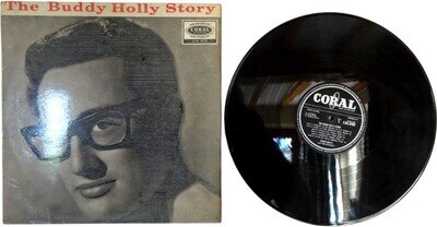 Buddy Holly - The Buddy Holly Story, LP, UK 1958 Mono Press
