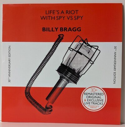 Billy Bragg - Life's a Riot with Spy vs Spy - 30th anniv Vinyl - Near Mint