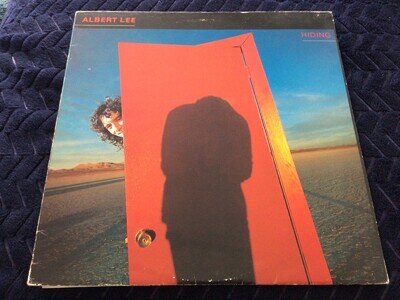 Albert Lee Hiding vinyl LP record.