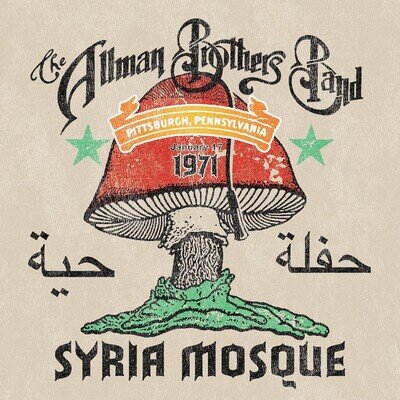 The Allman Brothers Band Syria Mosque Pittsburgh, PA January 17, 1971 (Vinyl)