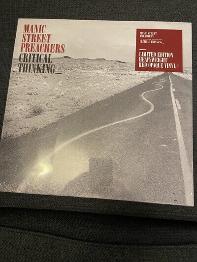 Manic Street Preachers Critical Thinking Limited Edition Red Vinyl New Sealed