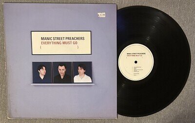 Manic Street Preachers - Everything Must Go Vinyl Record LP 1996 UK ORIGINAL