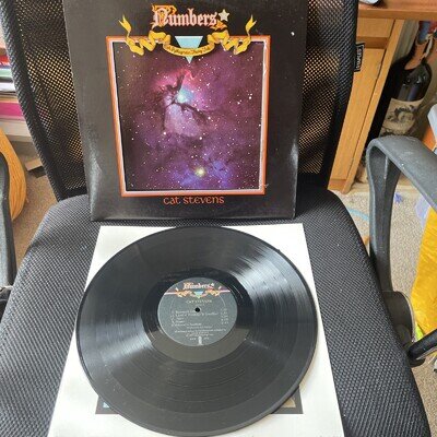 Cat Stevens Numbers Vinyl Record VG/VG ILPS 9370 1975