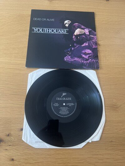 Dead Or Alive - Youthquake Vinyl LP (1985, Epic EPC 26420, G+