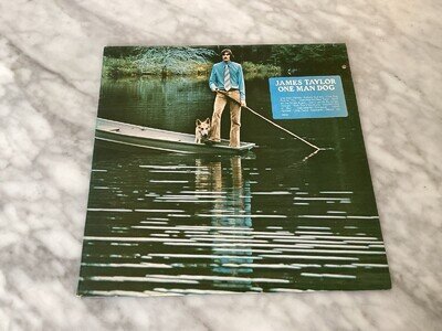 James Taylor: One Man Dog, Stereo Vinyl LP, 1972. Warner Bros. 46185 G+/VG.