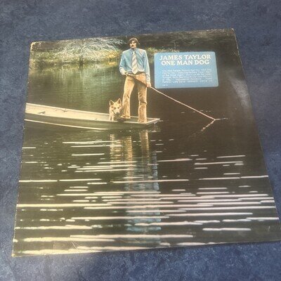 James Taylor: One Man Dog 1972 Warner Bros W/ Insert Ex Vinyl LP