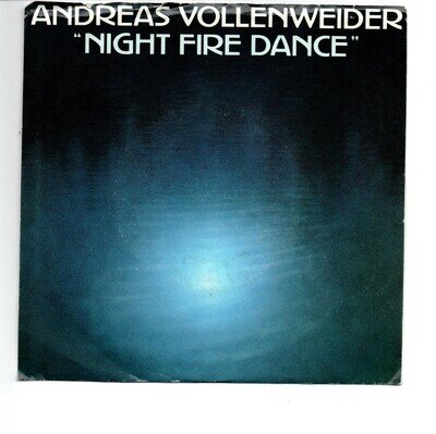 Andreas Vollenweider - Night Fire Dance 7", Promo L358