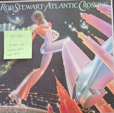 Rod Stewart Atlantic Crossing Vinyl Record VG+/VG K56151 1975