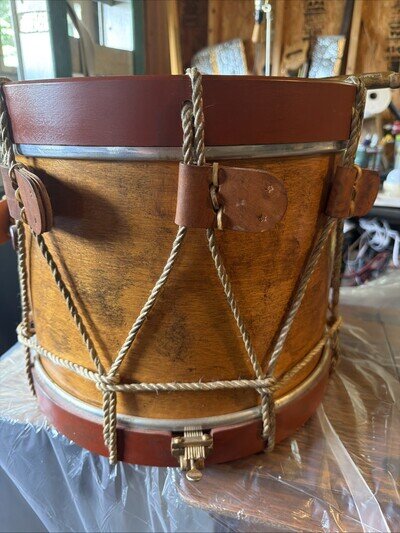 Eames rope-tension drum Civil War Replica Signed 1996