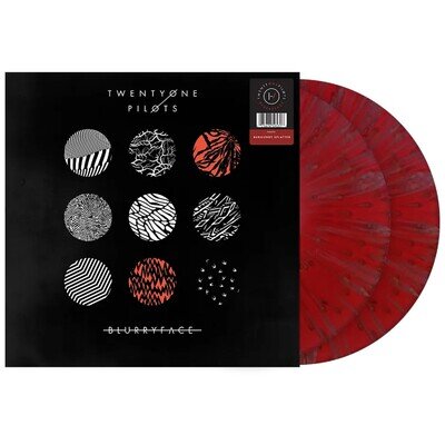 Twenty One Pilots - Blurryface (Atlantic) Burgundy Splatter 2LP Vinyl 12" Album