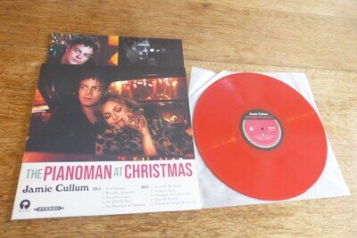 Jamie Cullum The Pianoman at Christmas UK 2020 1st Red Vinyl Island 3518900 LP