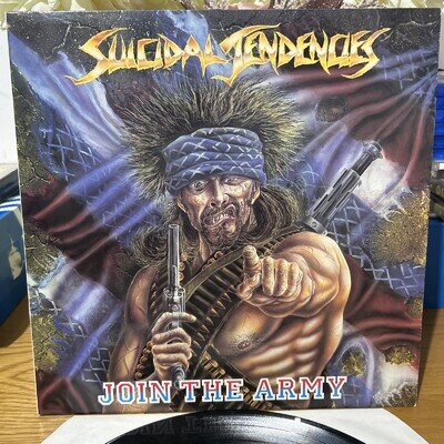 Suicidal Tendencies Join the Army vinyl 1987 UK LP Thrash Hardcore VG+ VG+ 👀