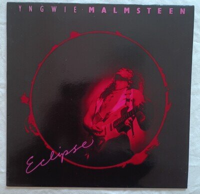 ECCLIPSE by Yngwie Malmsteen. UK 1990. 843 361. Excellent Condition