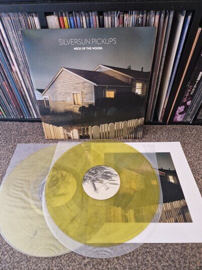 silversun pickups neck of the woods yellow marble vinyl LP