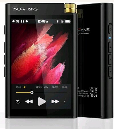SURFANS F28. DAP. hi-res HIFI Music Player. NEW.