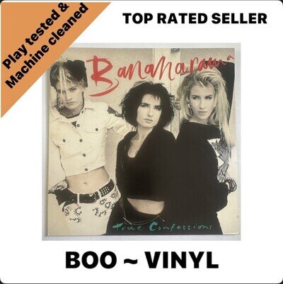 Bananarama True Confessions original 1986 vinyl LP Album EX / EX Condition