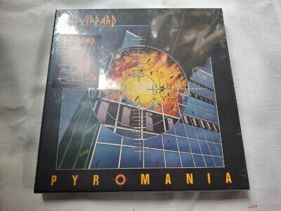 DEF LEPPARD PYROMANIA 40th Anniversary 4CD / Blu Ray 2024 BOX SET SEALED