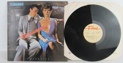 Scorpions Lovedrive Vinyl LP Record Inc "Loving You Sunday Morning"