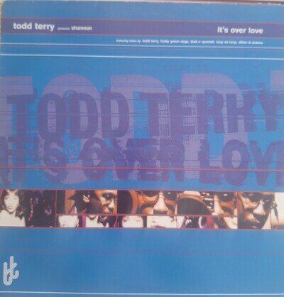 Todd Terry presents Shannon - It's Over Love - 12" Vinyl Single 1997 Hard House