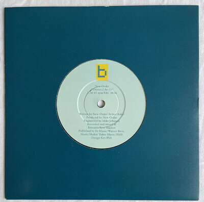 NEW ORDER -Thieves Like Us- Rare UK Promo 7" in original card sleeve (Vinyl)