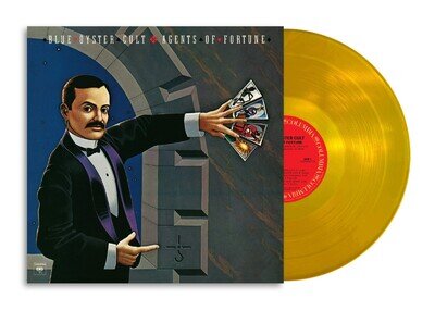 Blue Oyster Cult 'Agents of Fortune' (50th Anniversary) LP Gold Vinyl