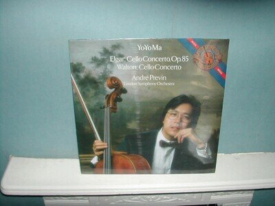 CBS IM39541 Elgar cello concerto Yo Yo Ma Previn LP 1985 Sealed new digital