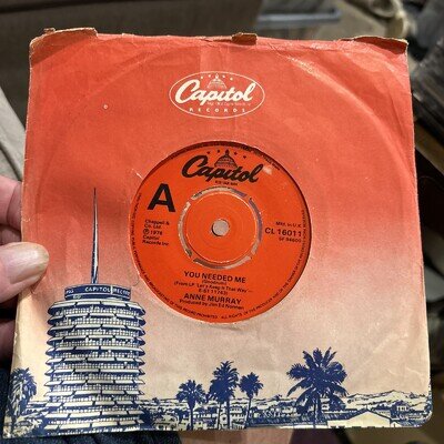ANNE MURRAY - You Needed Me 1978 7” Vinyl Record VG +