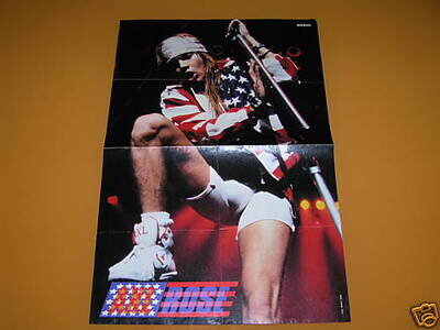 GUNS N ROSES & BRIAN AUSTIN GREEN - MAGAZINE POSTER