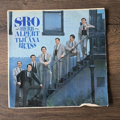 SRO - Herb Alpert and the Tijuana Brass 12” Vinyl LP Album Record 1966 VG G+