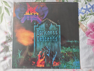 DARK ANGEL DARKNESS DESCENDS 12"BLACK VINYL LP NEW&SEALED