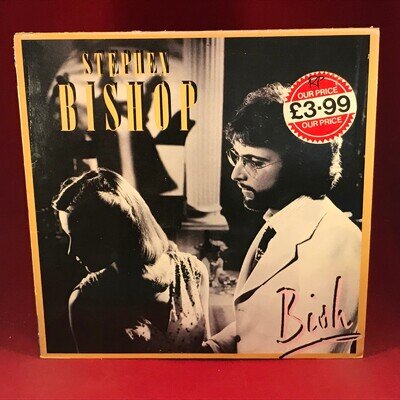 STEPHEN BISHOP Bish 1978 UK vinyl LP Everybody Needs Love record Chaka Khan B